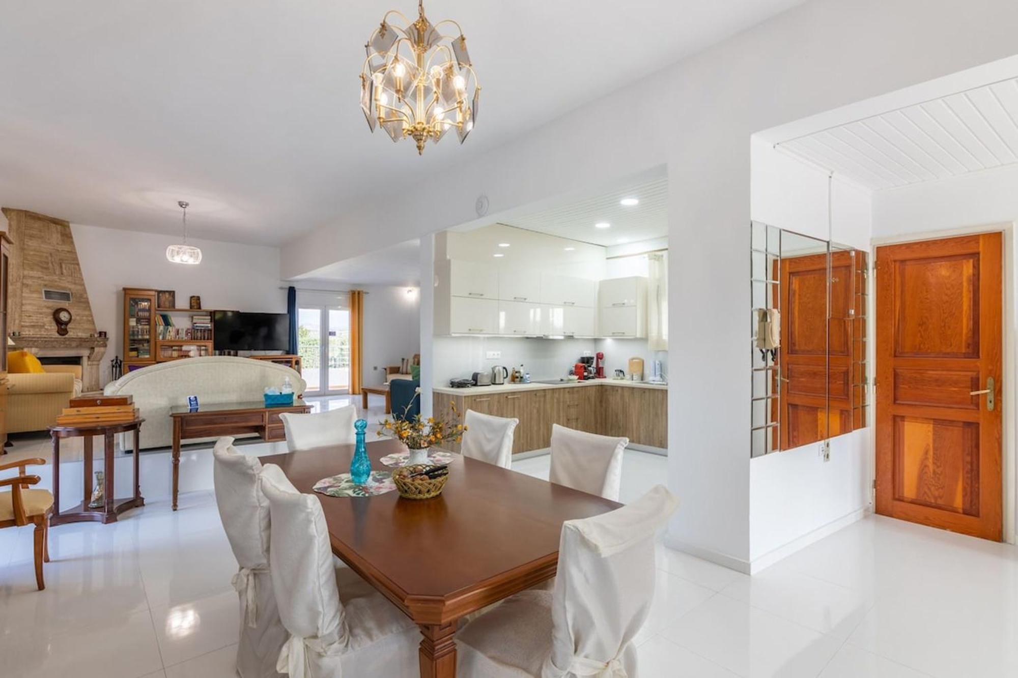 Amazing Villa Chrysanthi With Private Pool In Heraklion Epano Vathia Exterior foto