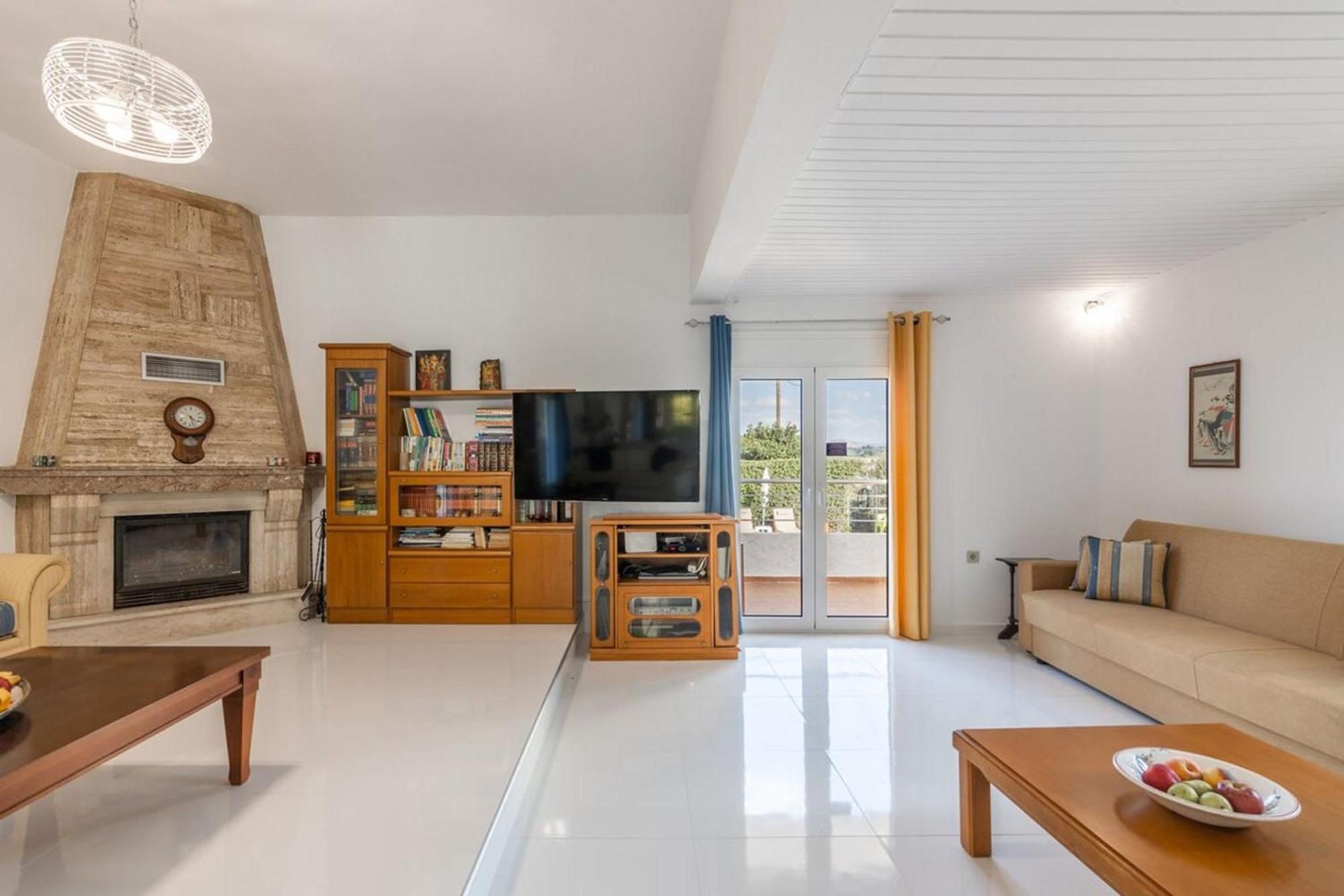 Amazing Villa Chrysanthi With Private Pool In Heraklion Epano Vathia Exterior foto